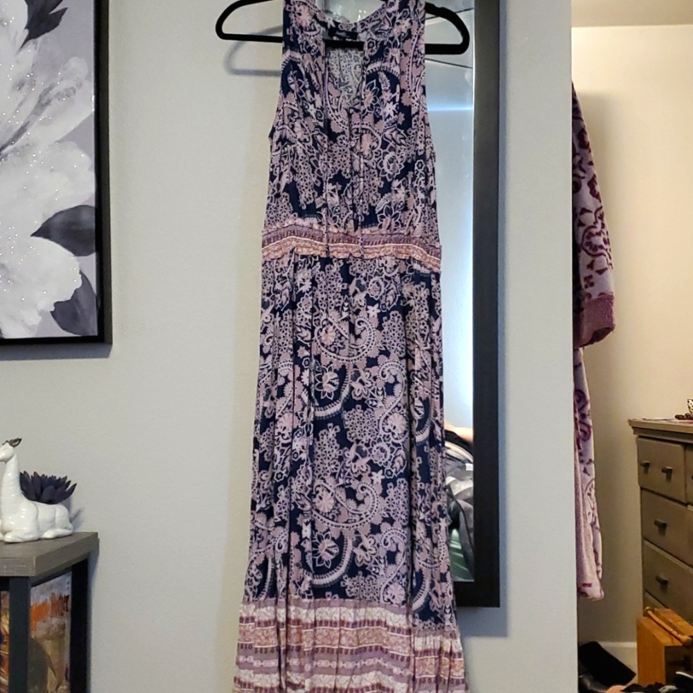 Angels Floral Maxi Dress size Large